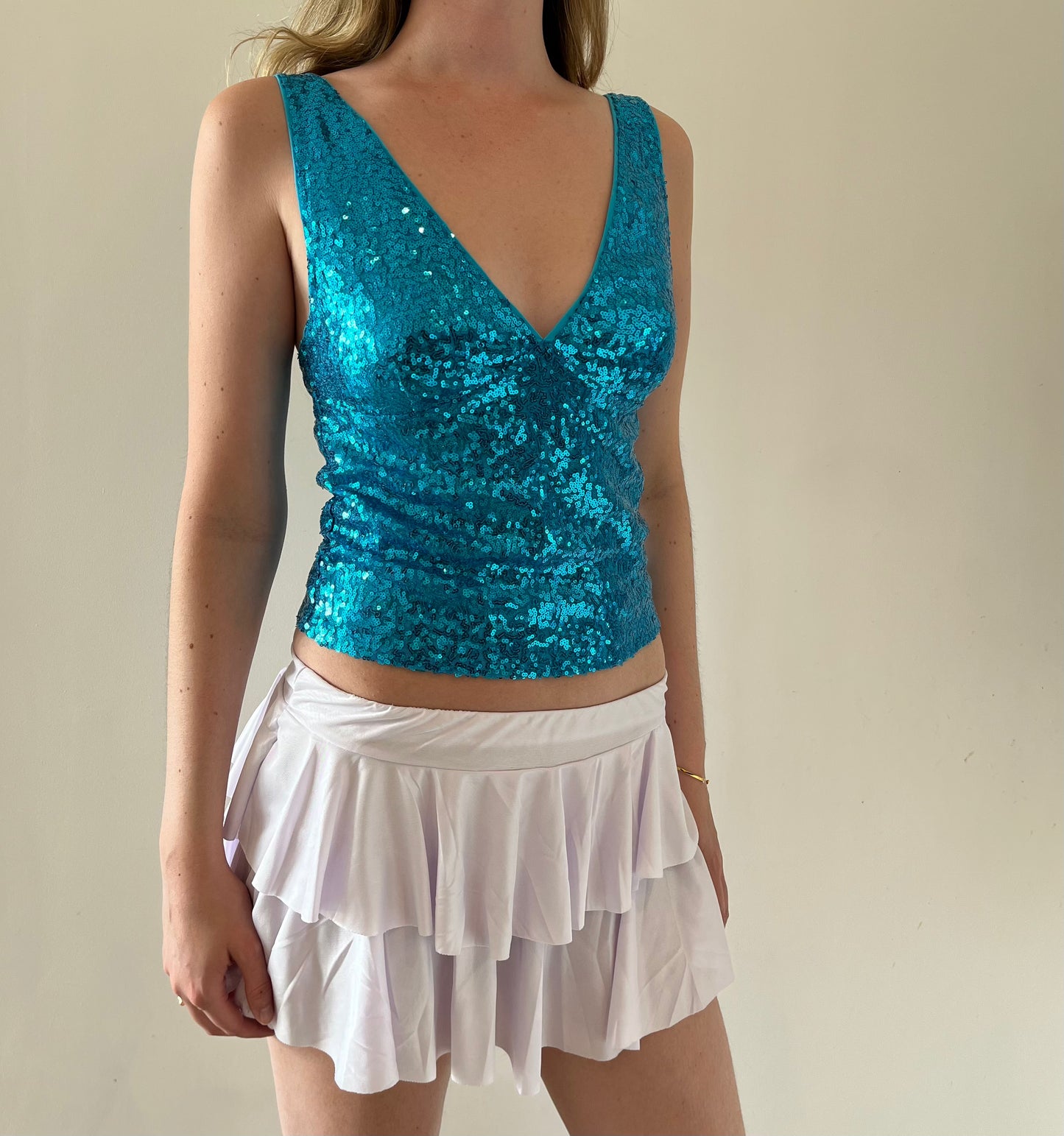 The Mimelle top - Blueberry