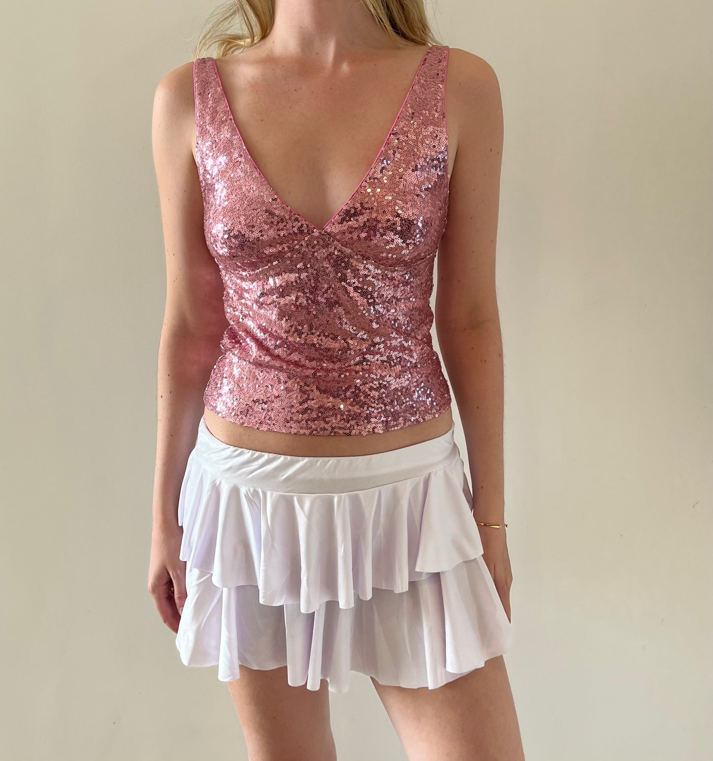 The Mimelle top - Raspberry